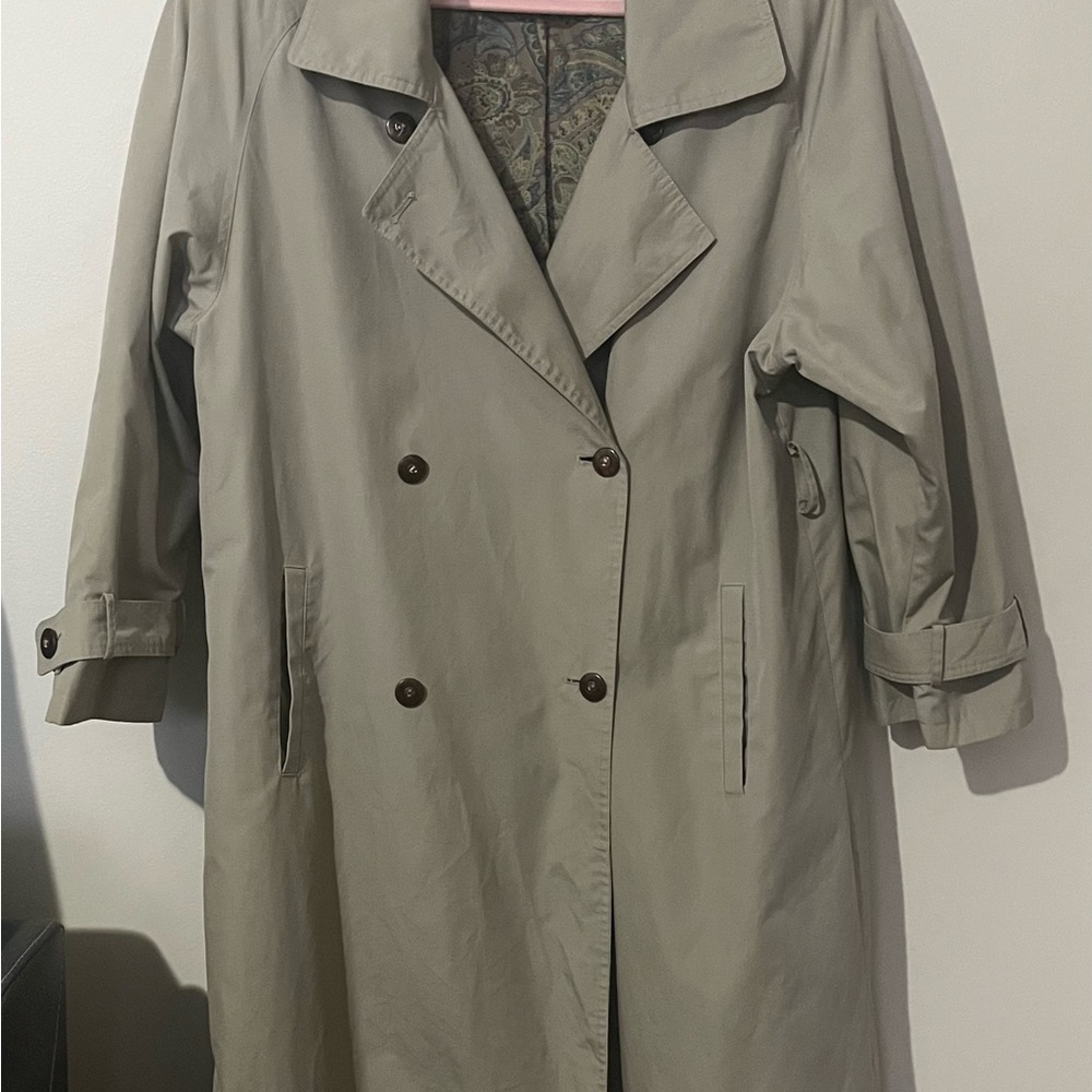 Vintage Marilyn Wallace trench coat